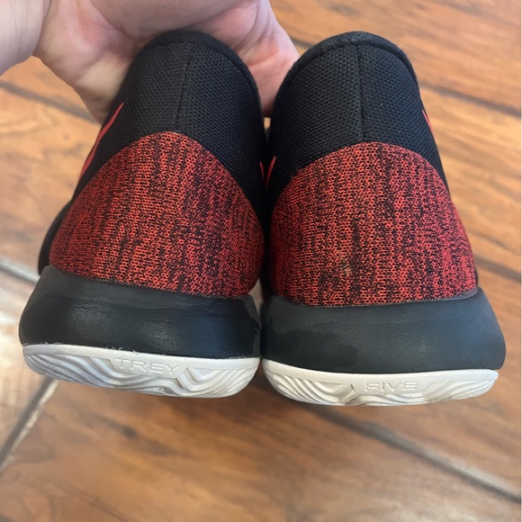 Nike KD Trey 5 youth size 6 basketball shoes red black Kevin Durant sneakers - Picture 6 of 14